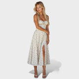 Гергана - Корсетна Миди Рокля