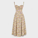 Гергана - Корсетна Миди Рокля