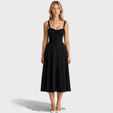 Гергана - Корсетна Миди Рокля