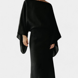 Виктория - Кимоно рокля от лен и памук с пояс