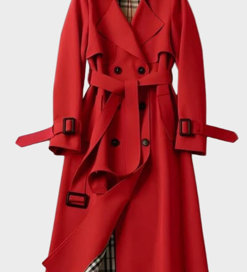 Емилия - Класическо палто тип тренч