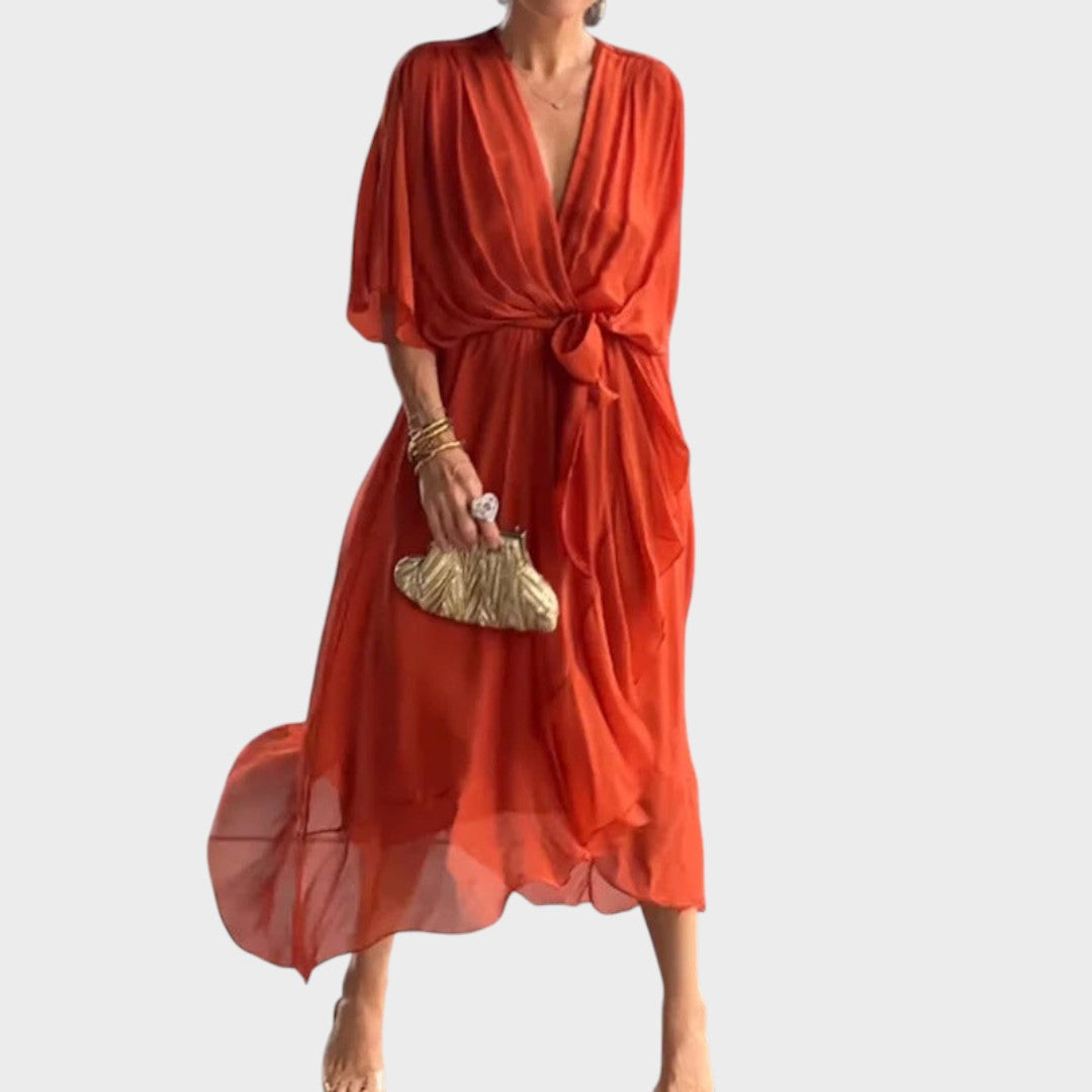 Милена - Елегантна дантелена рокля