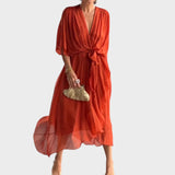 Милена - Елегантна дантелена рокля