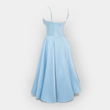 Теодора - Миди Рокля с Стилна Линия