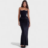 Албена – Сатенена Корсетна Рокля