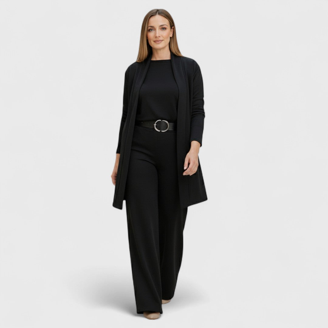 Виктория - Луксозен и удобен дамски костюм от 3 части